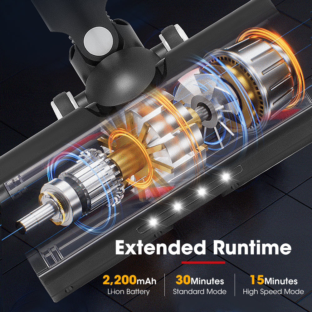 VOR Handheld Vacuum Cleaner Stick Handstick Vac Bagless Cordless 200W 11Kpa - Sunyee