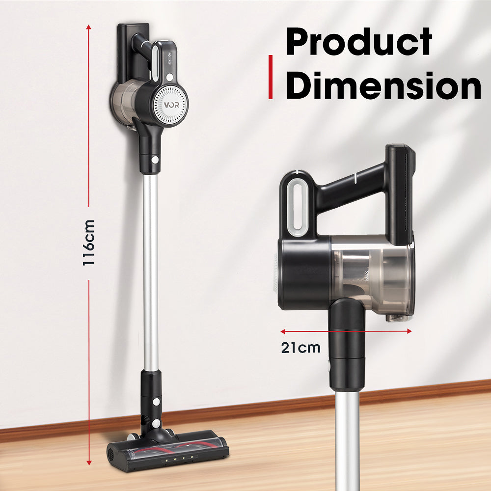 VOR Handheld Vacuum Cleaner Stick Handstick Vac Bagless Cordless 200W 11Kpa - Sunyee