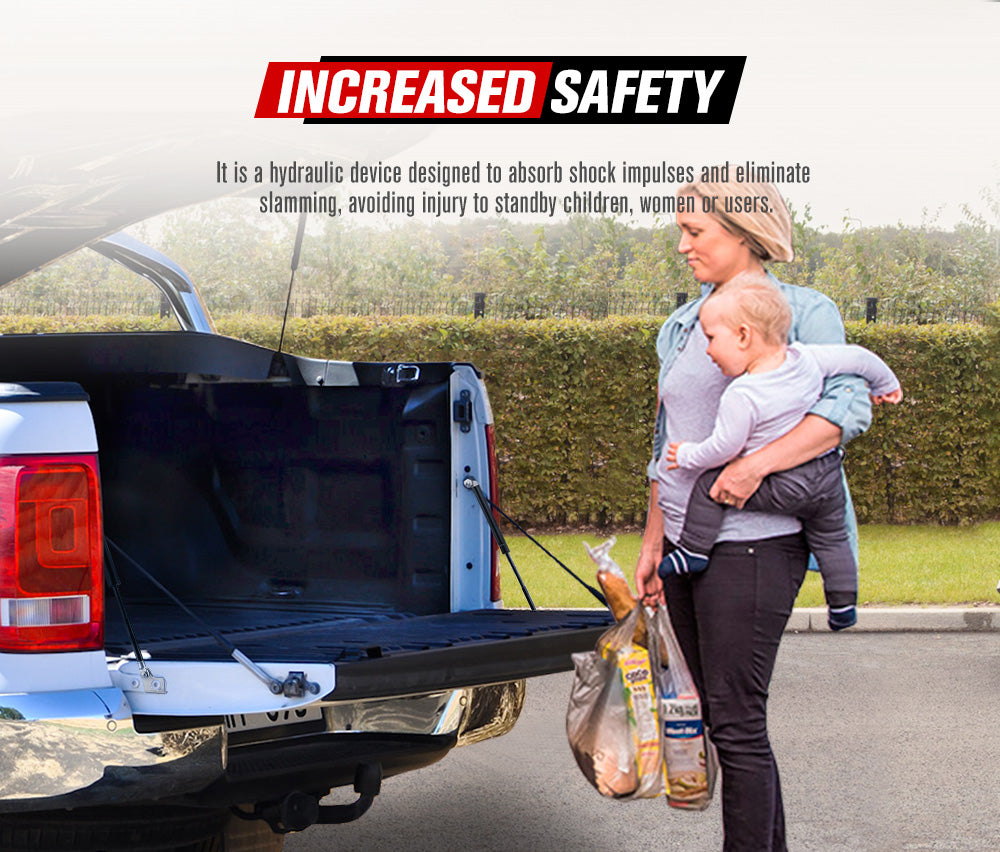 Easy Up & Slow Down Tailgate Strut Kit for Volkswagen Amarok 2012-2020 - Sunyee