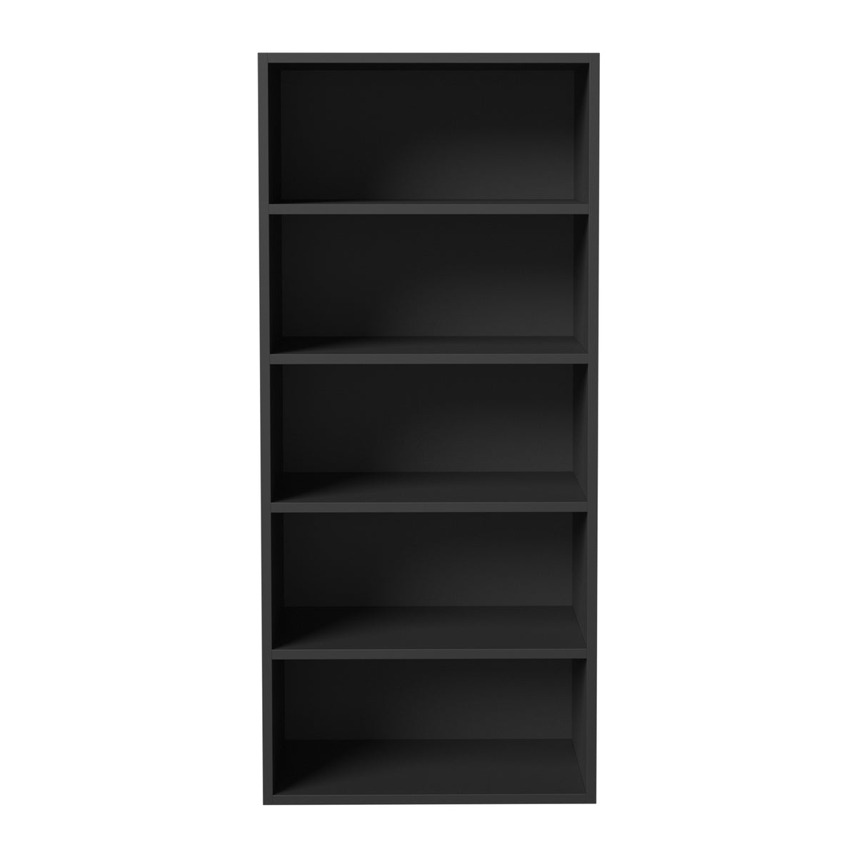 Oikiture Wardrobe Shelf Unit Clothes Storage Cabinet 5 Shelves Organiser Black - Sunyee