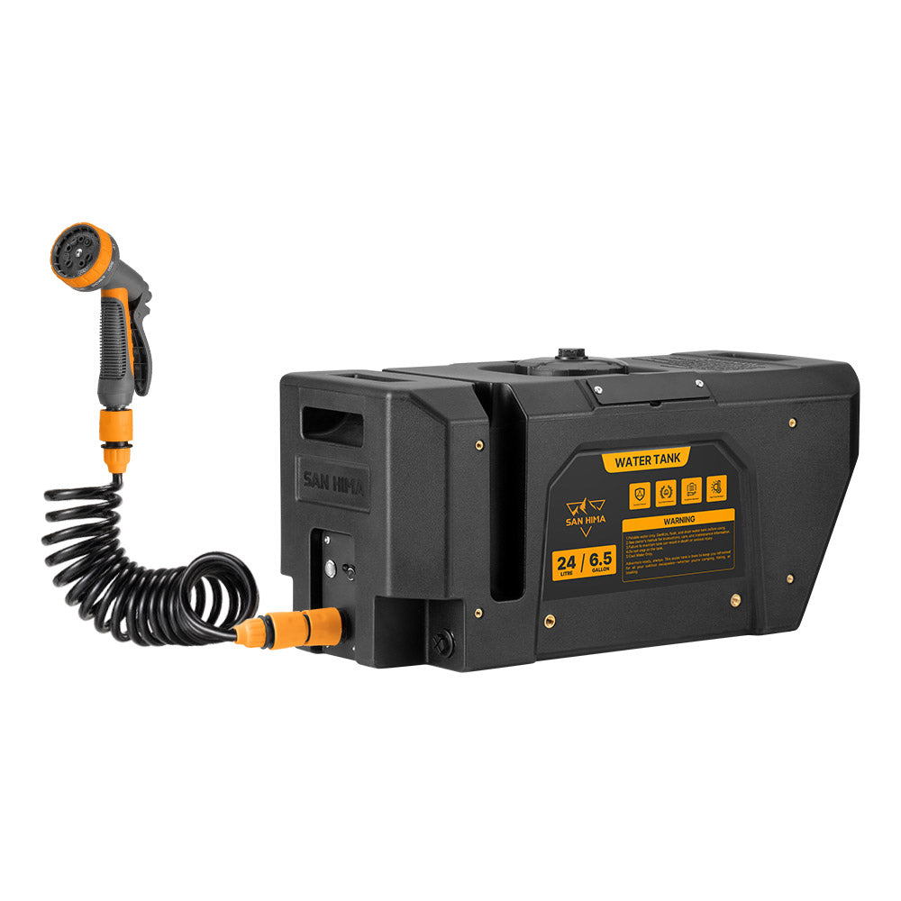 San Hima 24L Portable Water Tank Outdoor Camping Caravan Storage Container 4WD - Sunyee