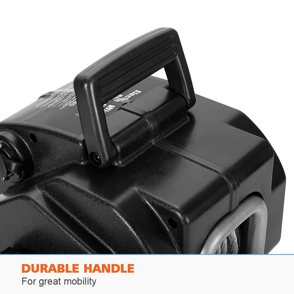 Fieryred 6500LBS 12V Electric Boat Winch Portable Detachable 3000KG ATV 4X4 4WD - Sunyee