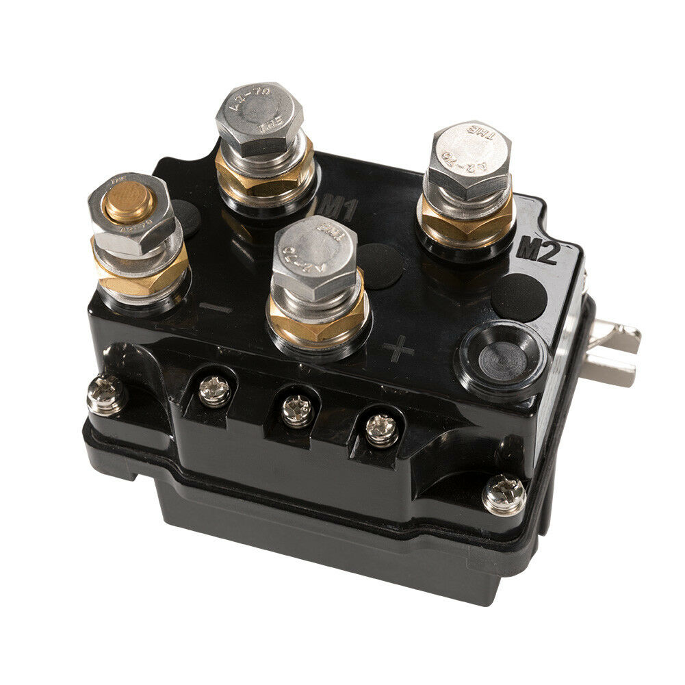 12V Winch Controller Solenoid 500A DC Switch Recovery 4WD 4x4 Boat ATV Control - Sunyee