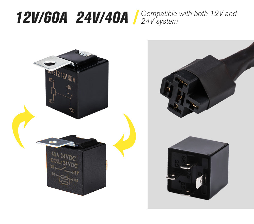 Lightfox Wiring Harness Kit for Ford Ranger Raptor Everest Plug and Play - Sunyee