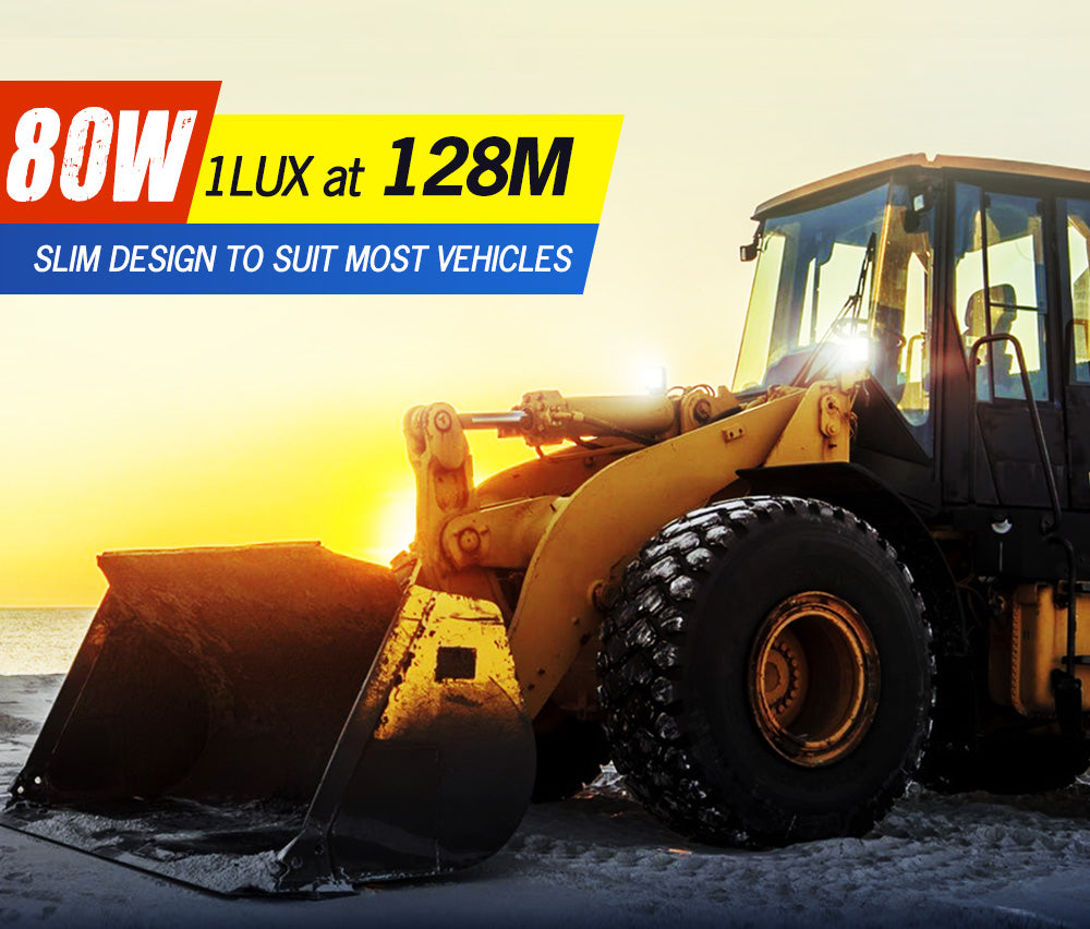 Lightfox 4inch Led Work Light 1LUX @128M IP68 6501 - 7000 lm - Sunyee