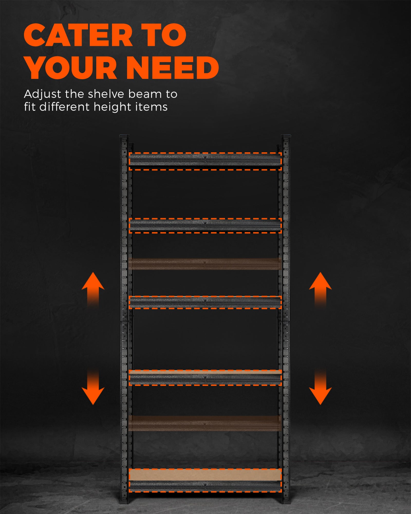 Sharptoo Shelving Garage Storage Warehouse Racking Industrial Shed Shelves Rack - Sunyee