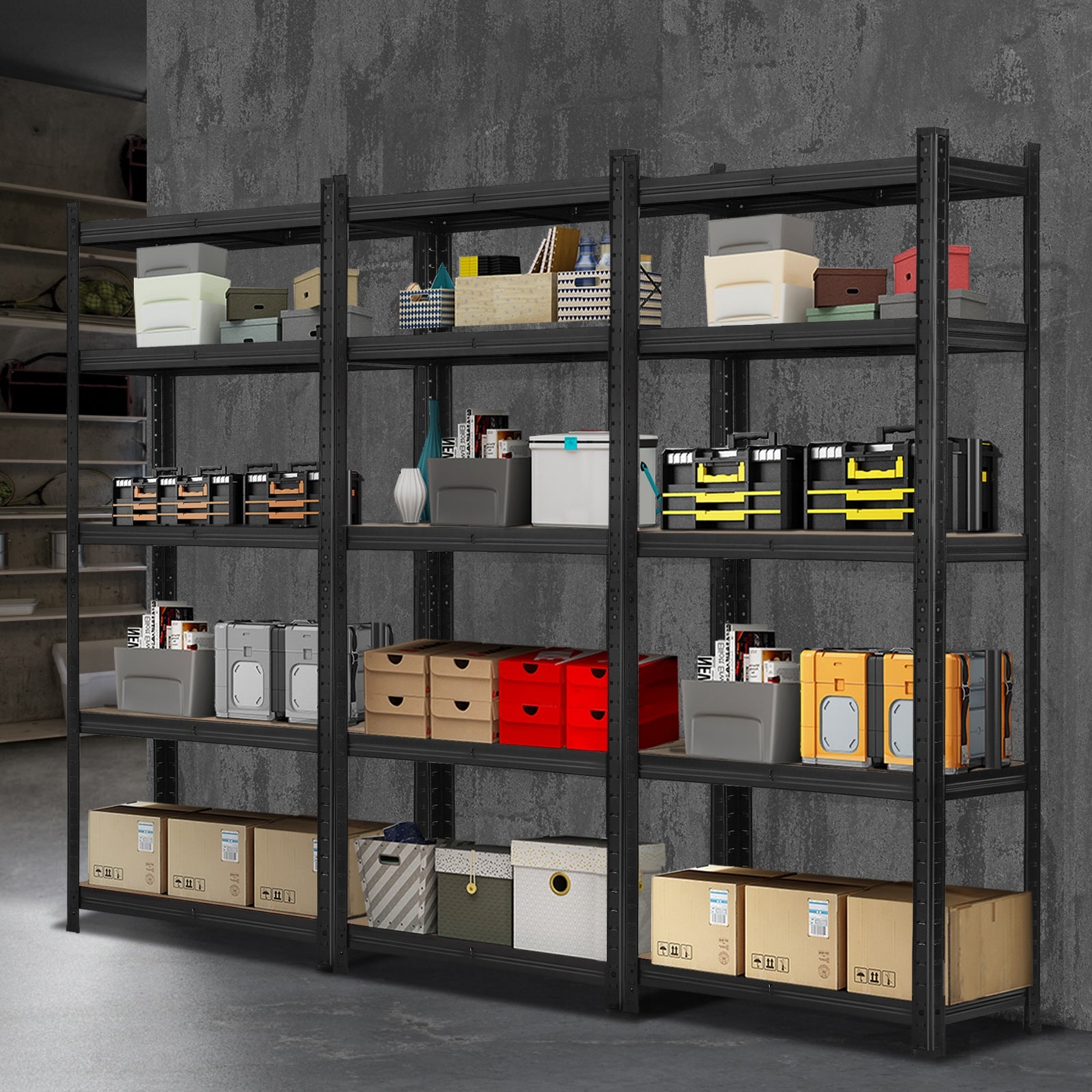 Sharptoo 3x1.5m Garage Shelving Shelves Warehouse Storage Rack Pallet Racking - Sunyee