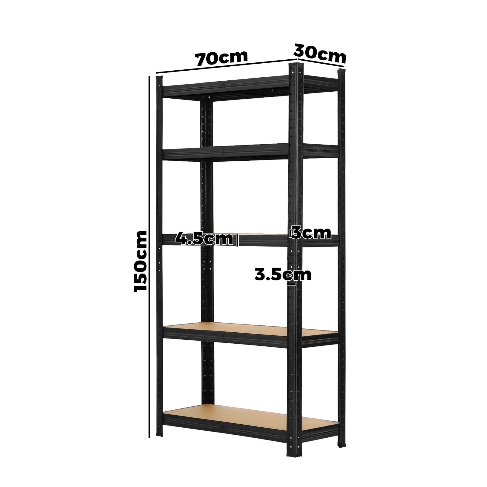 Sharptoo 3x1.5m Garage Shelving Shelves Warehouse Storage Rack Pallet Racking - Sunyee