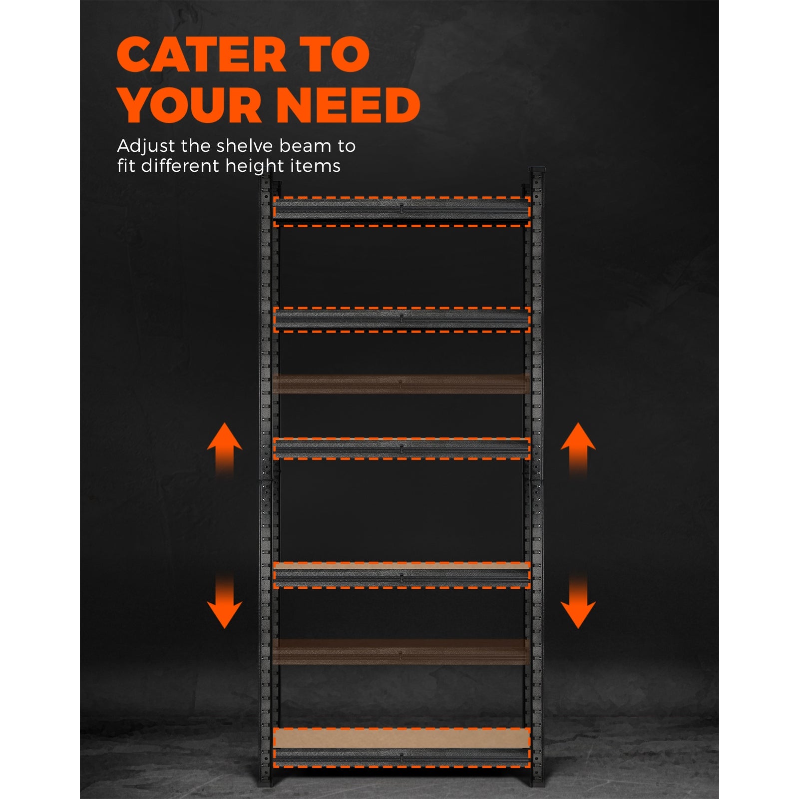 Sharptoo 2x1.8m Garage Shelving Shelves Warehouse Storage Rack Pallet Racking - Sunyee