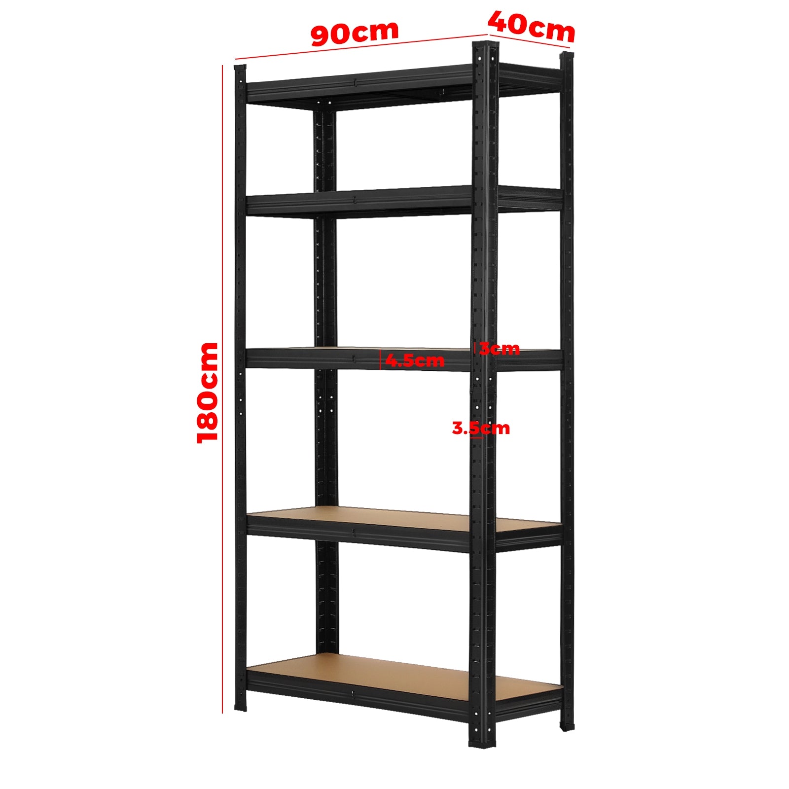 Sharptoo 2x1.8m Garage Shelving Shelves Warehouse Storage Rack Pallet Racking - Sunyee