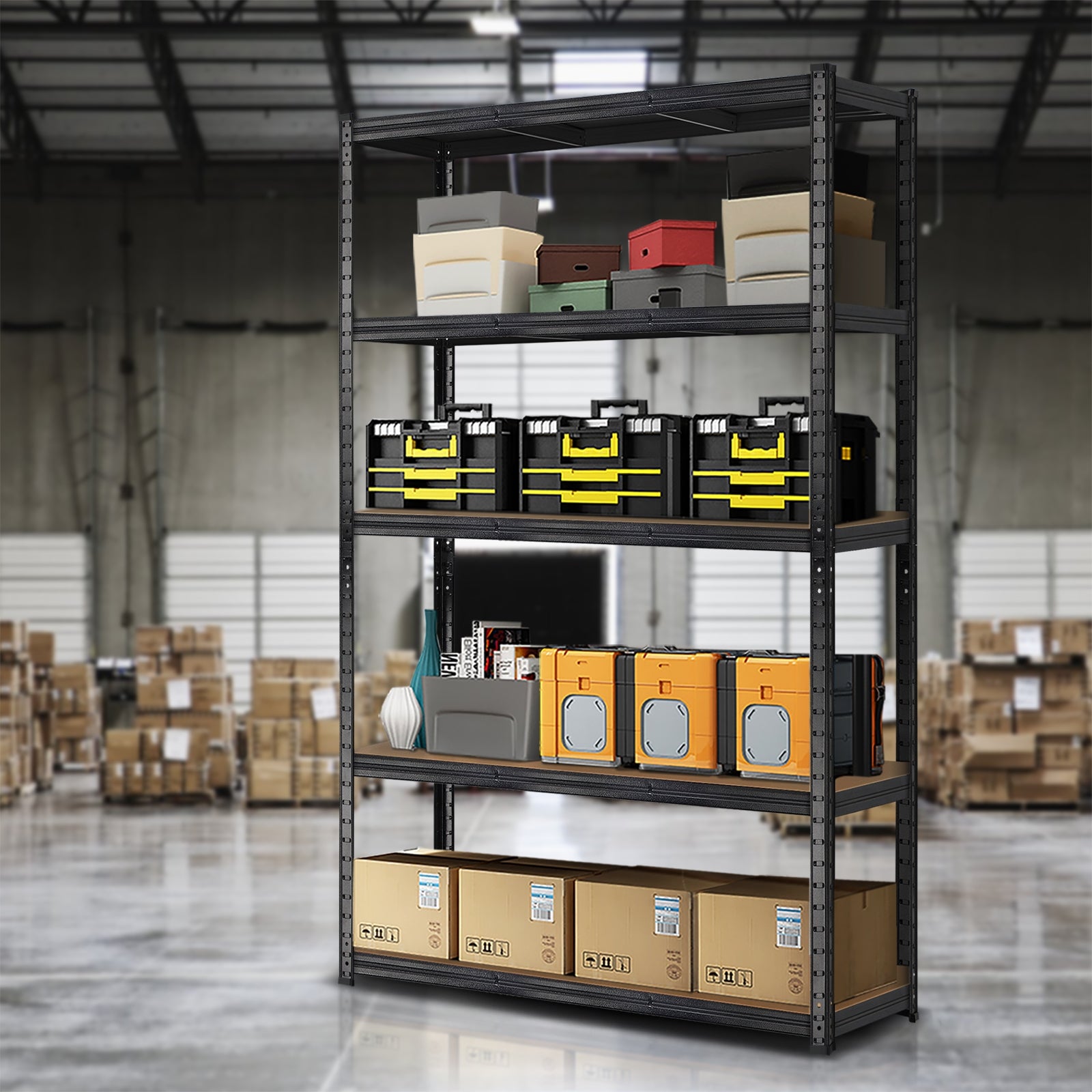 Sharptoo 2x1.8m Garage Shelving Shelves Warehouse Racking Storage Rack Pallet - Sunyee