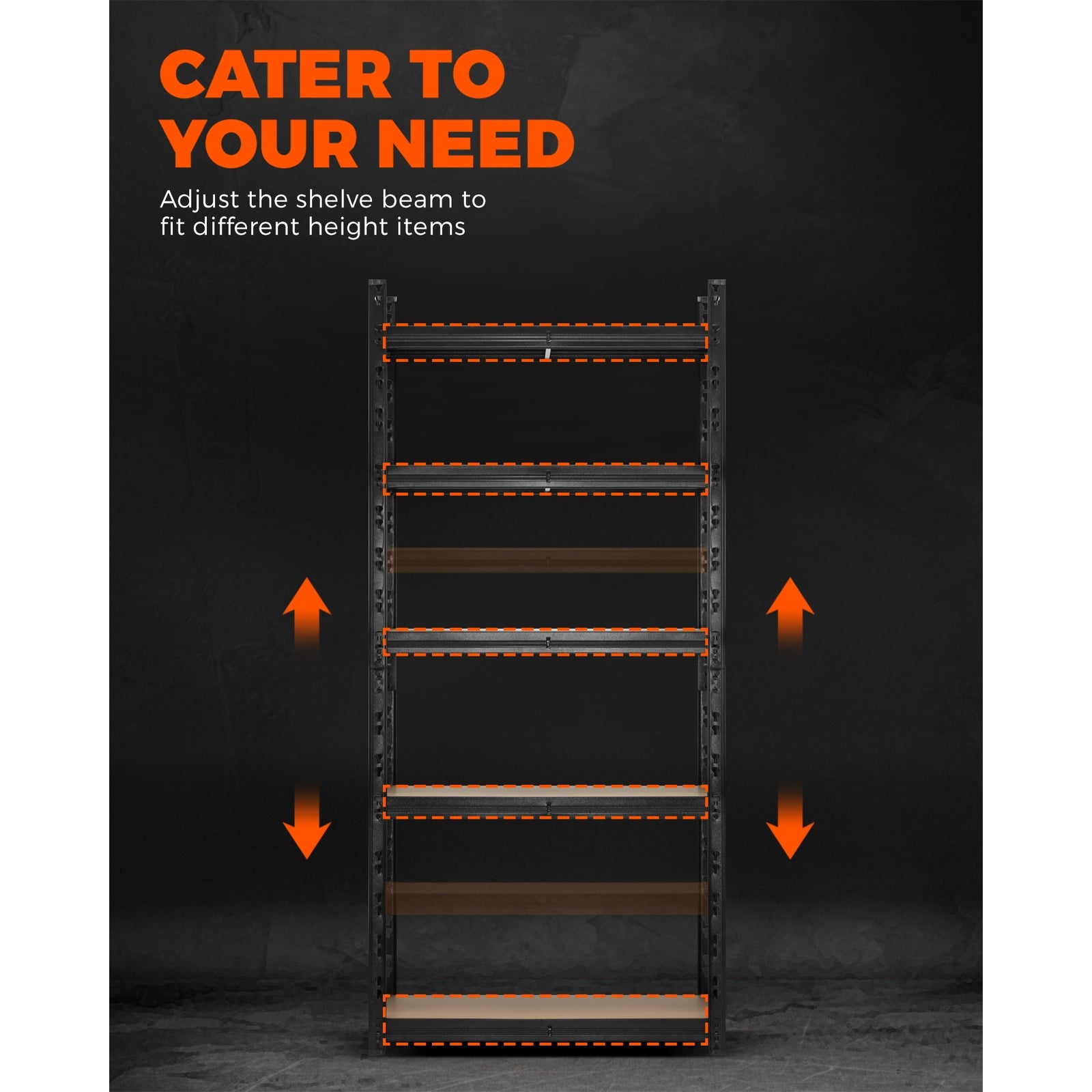 Sharptoo 4x1.5m Garage Shelving Shelves Warehouse Storage Rack Racking Pallet - Sunyee