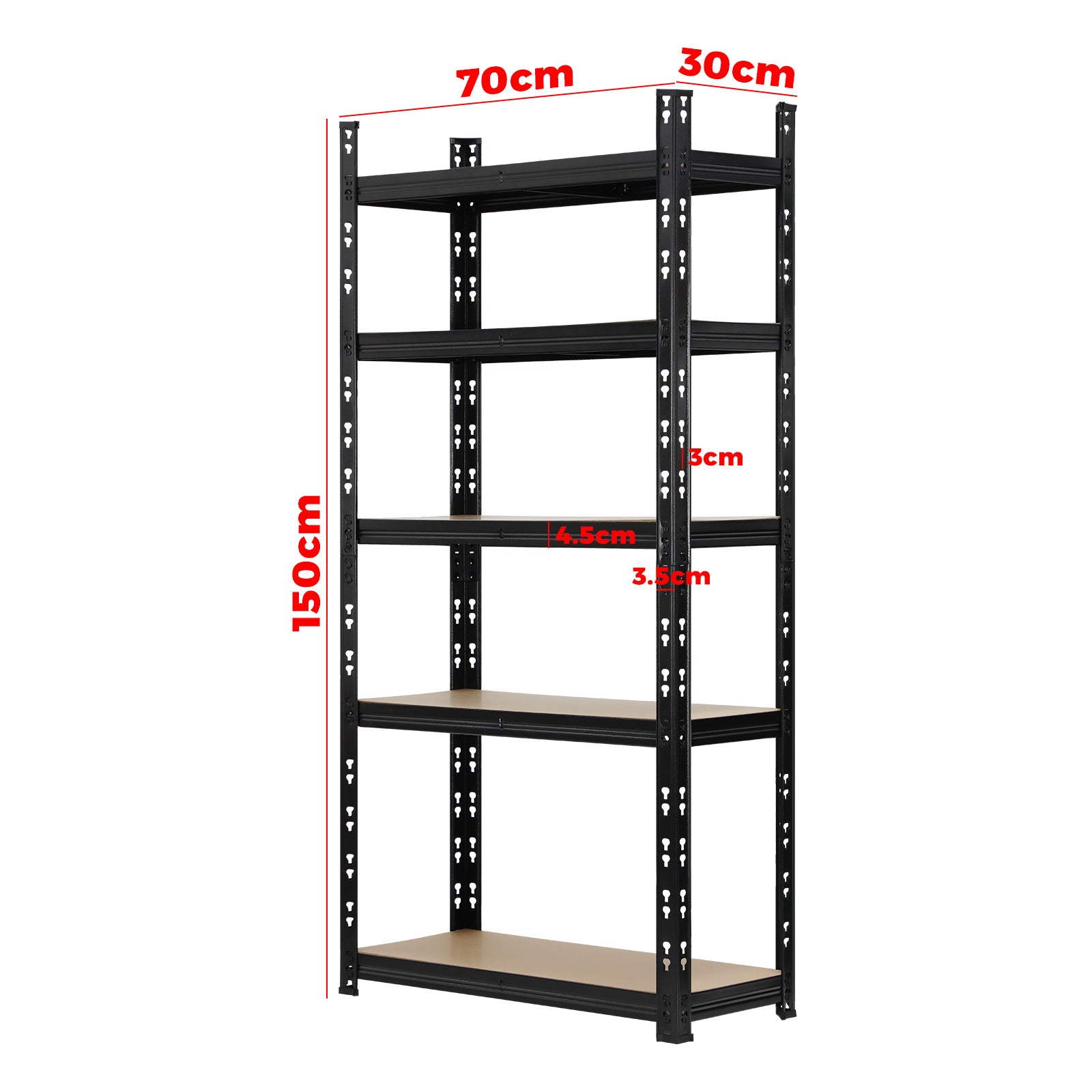 Sharptoo 4x1.5m Garage Shelving Shelves Warehouse Storage Rack Racking Pallet - Sunyee