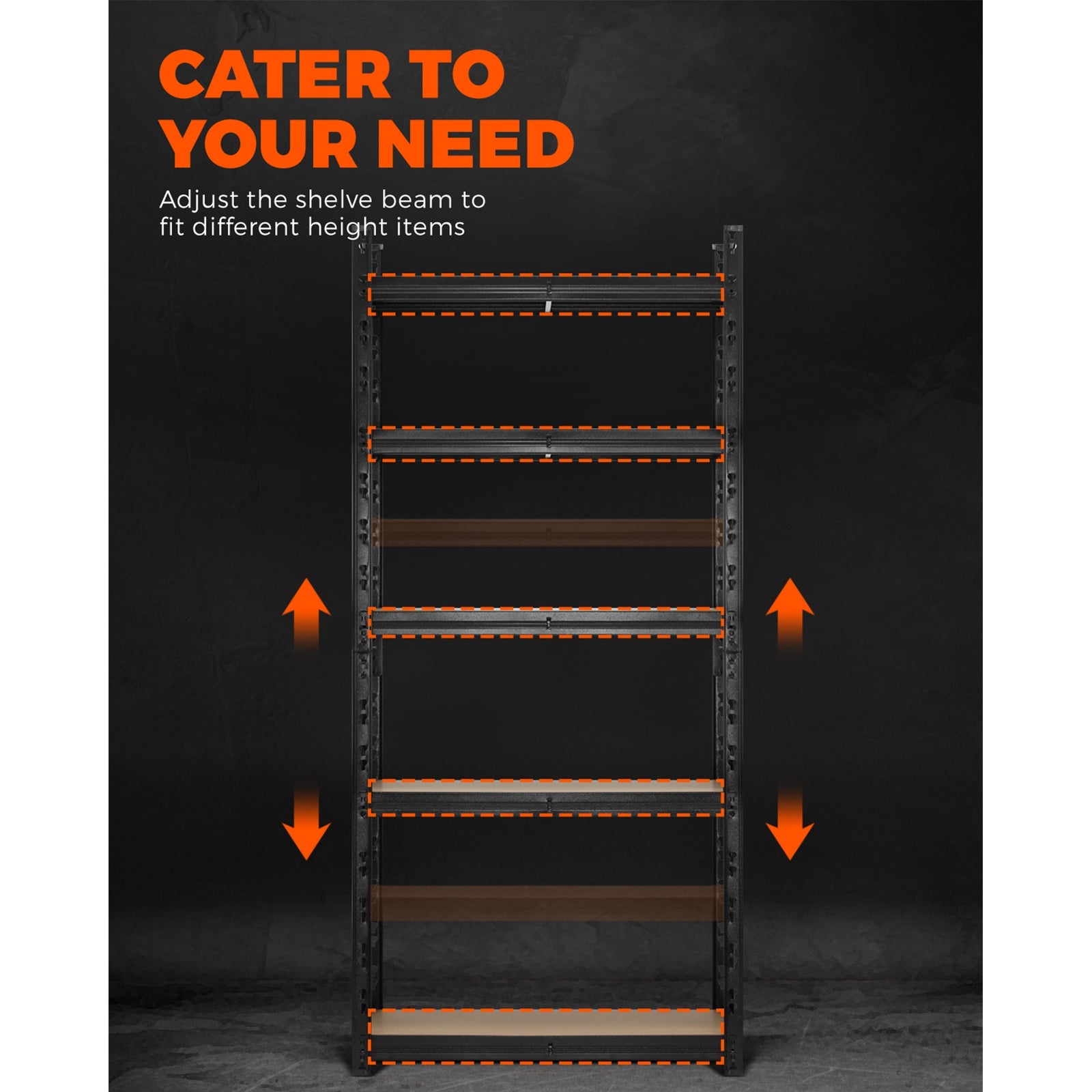 Sharptoo Warehouse Shelving Garage Shelves Storage Rack Pallet Racking 1.8*0.9m - Sunyee