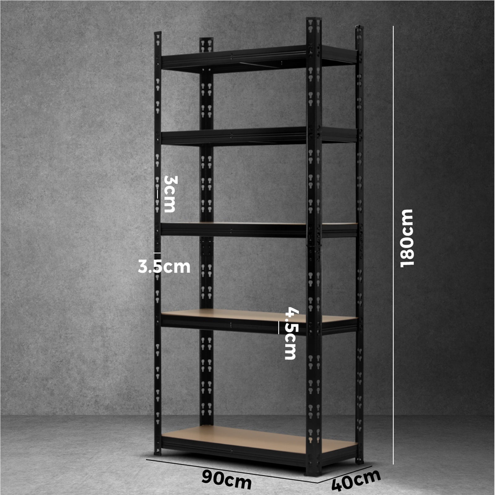 Sharptoo Warehouse Shelving Garage Shelves Storage Rack Pallet Racking 1.8*0.9m - Sunyee