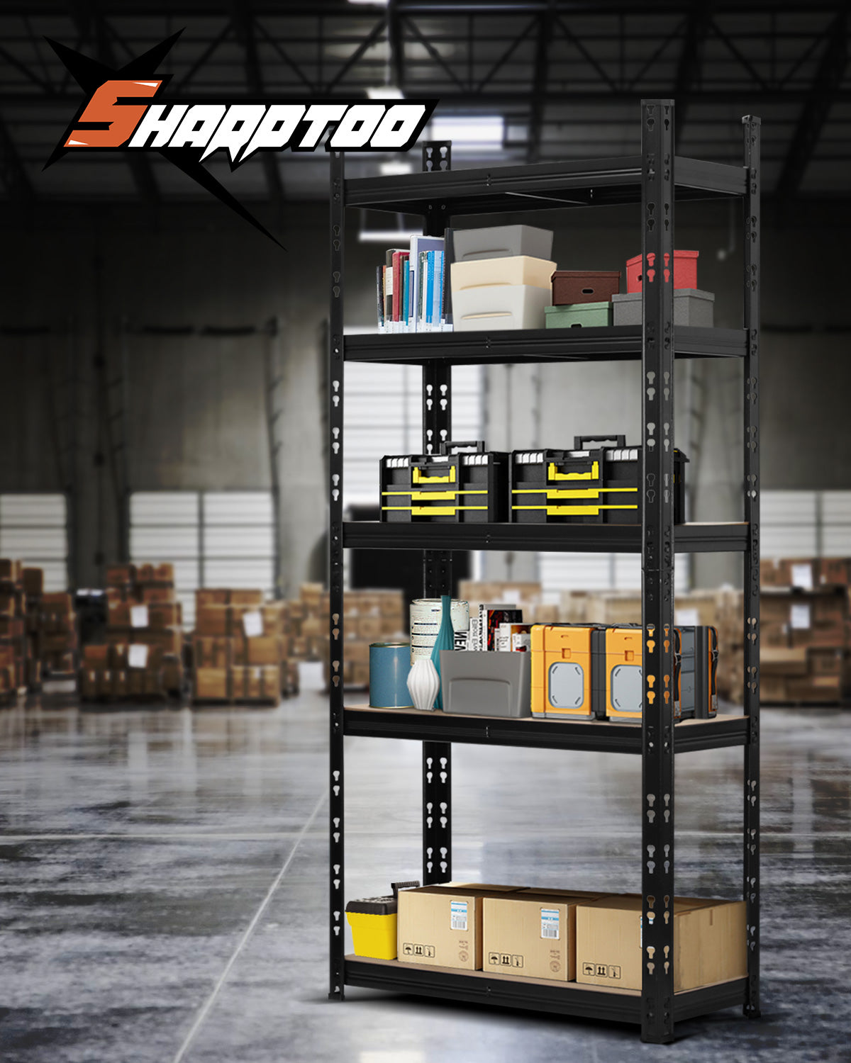 Sharptoo Warehouse Shelving Garage Shelves Storage Rack Pallet Racking 1.8*0.9m - Sunyee