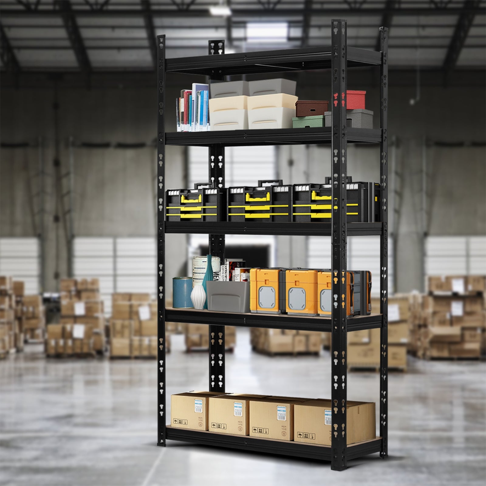 Sharptoo 2x1.8m Garage Shelving Shelves Warehouse Storage Racking Rack Pallet - Sunyee