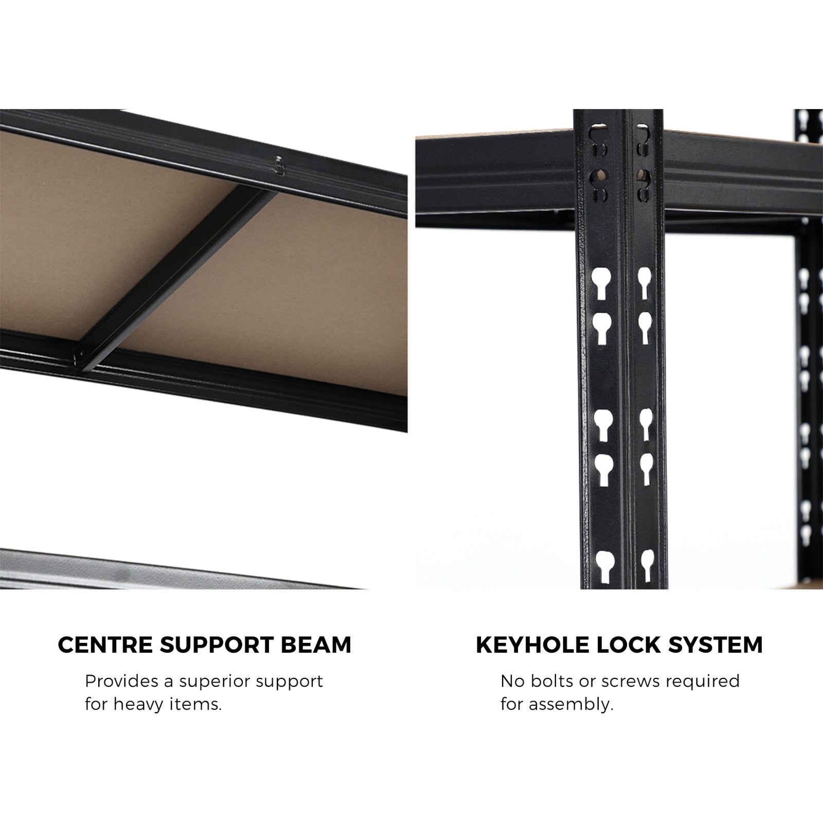 Sharptoo 2x1.8m Garage Shelving Shelves Warehouse Storage Racking Rack Pallet - Sunyee