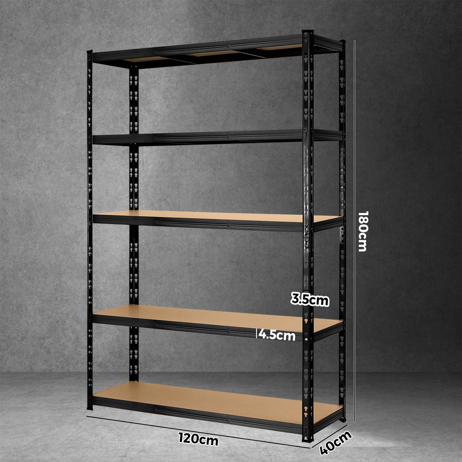 Sharptoo 2x1.8m Garage Shelving Shelves Warehouse Storage Racking Rack Pallet - Sunyee