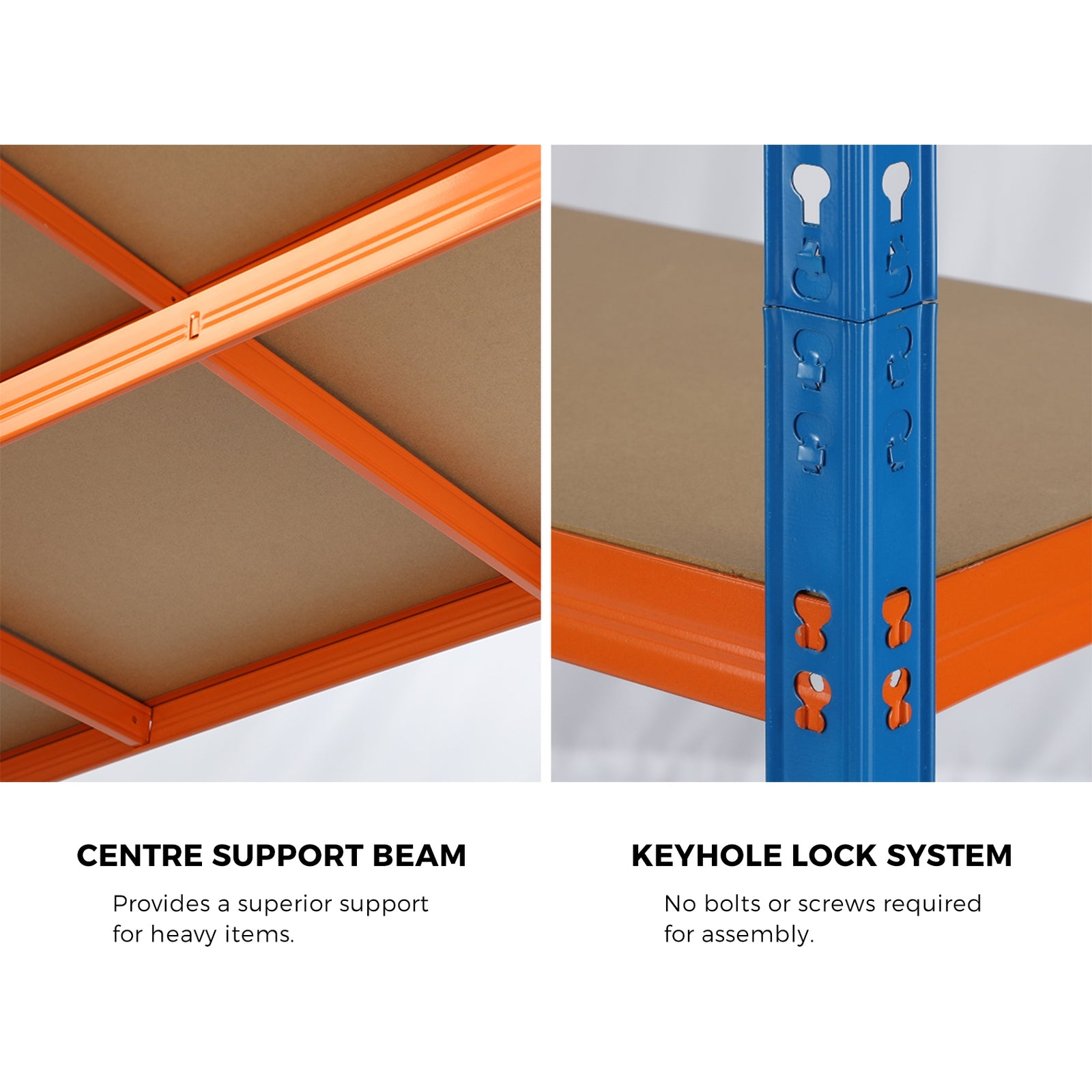 Sharptoo 2x1.8m Garage Shelving Shelves Warehouse Storage Pallet Racking Rack - Sunyee