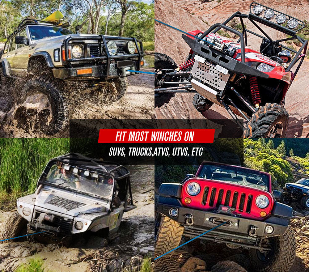 Winch Rope 10MM x 30M Dyneema SK75 Synthetic Rope