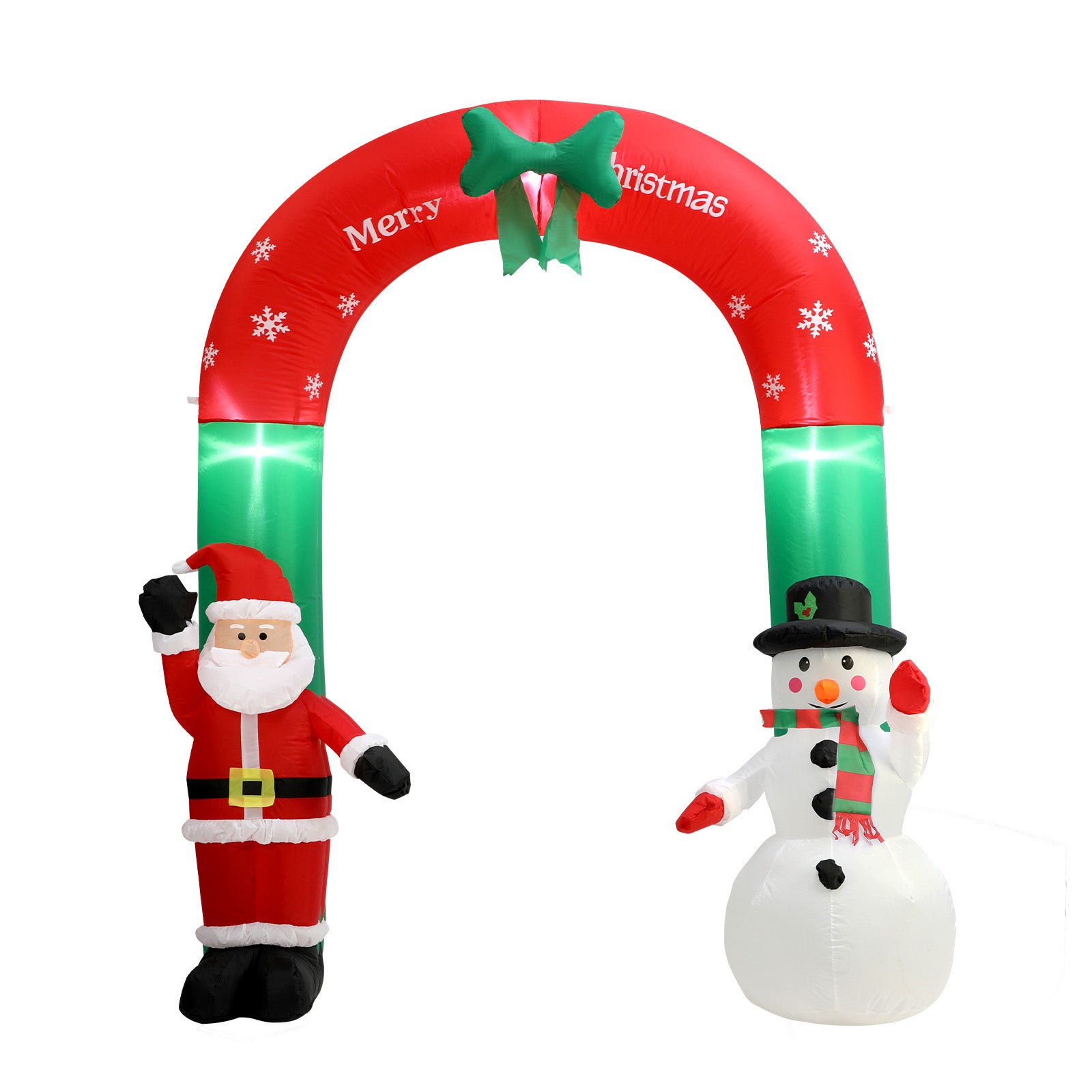 Tinseltown 2.4M Christmas Inflatable Archway Xmas LED Lights Outdoor Decoration - Sunyee