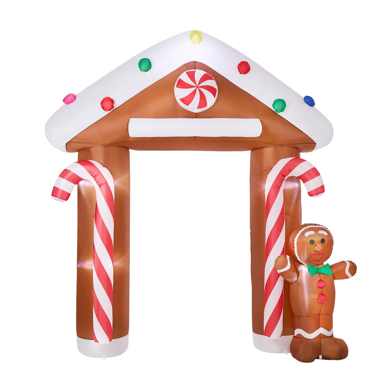 Tinseltown Christmas Inflatable Archway Xmas Outdoor Decoration LED Lights