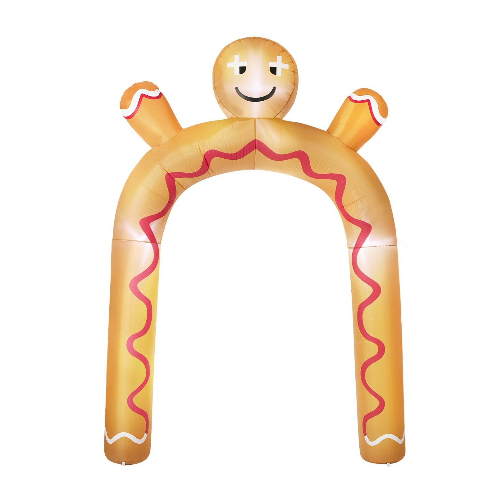 Tinseltown 3M Christmas Inflatable Archway Gingerbread Man Arch Xmas LED Lights