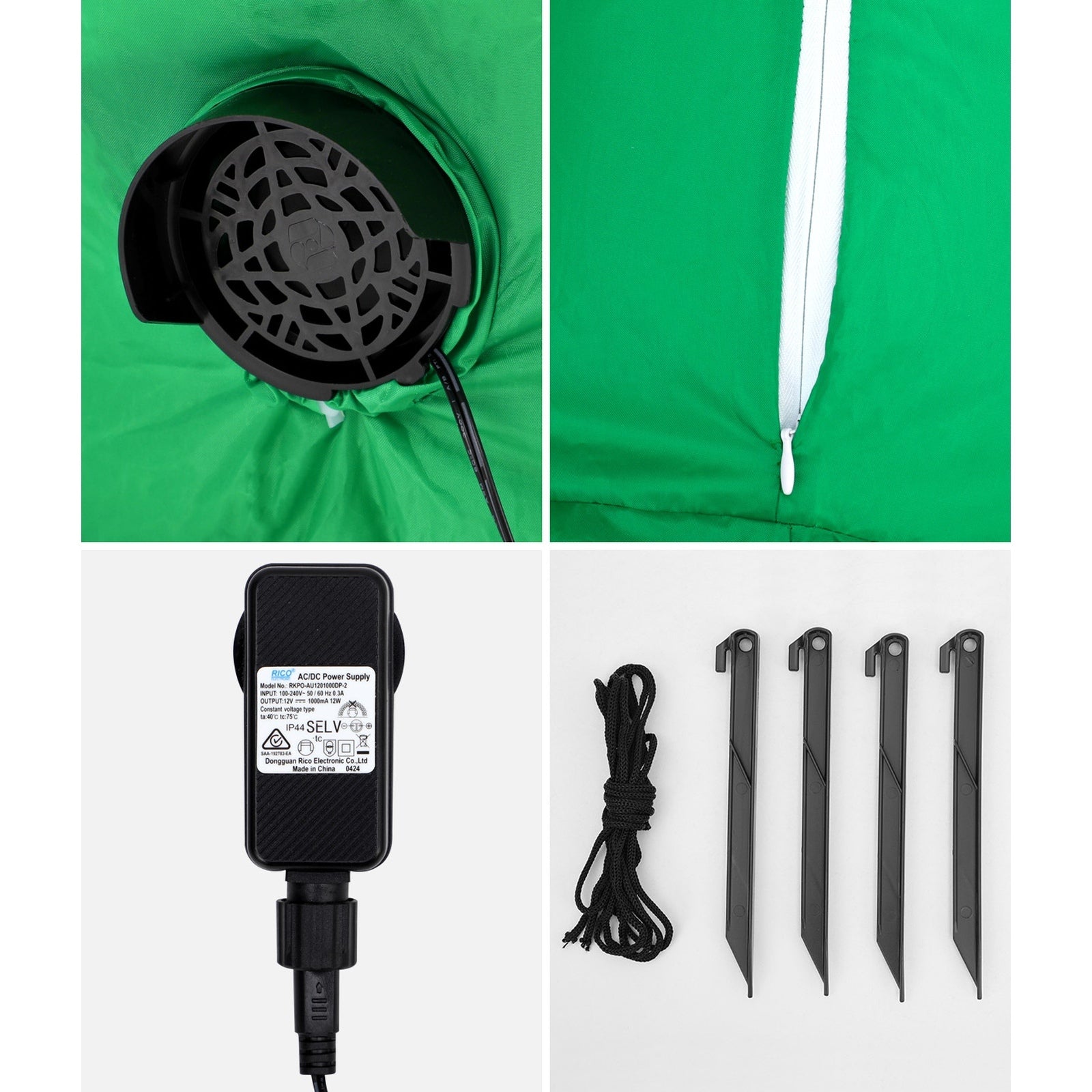 Tinseltown Christmas Inflatable Dinosaur 1.8M Xmas LED Lights Outdoor Decoration - Sunyee