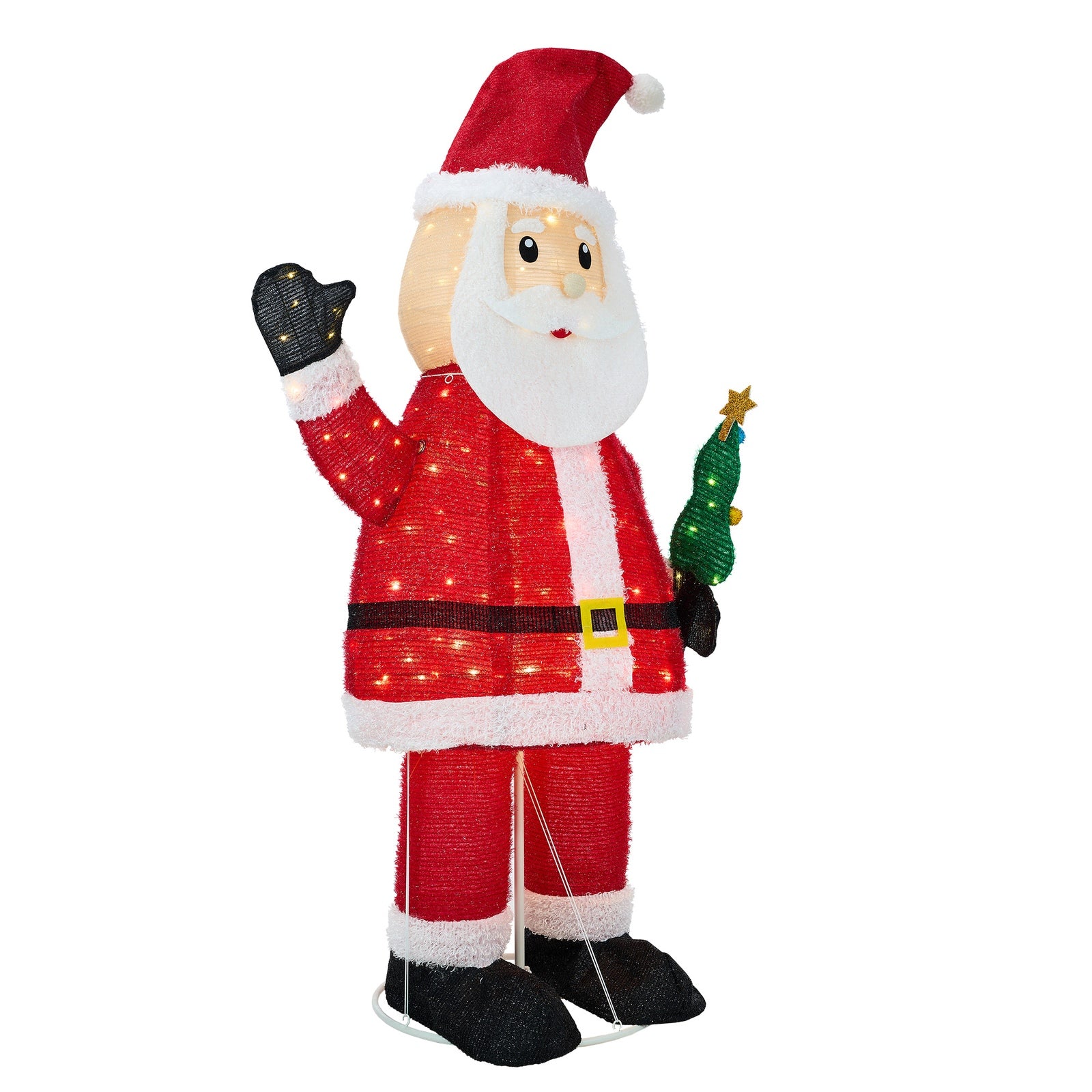 Tinseltown 3D LED Christmas Light 180cm Santa Claus Xmas Decor Indoor Outdoor - Sunyee