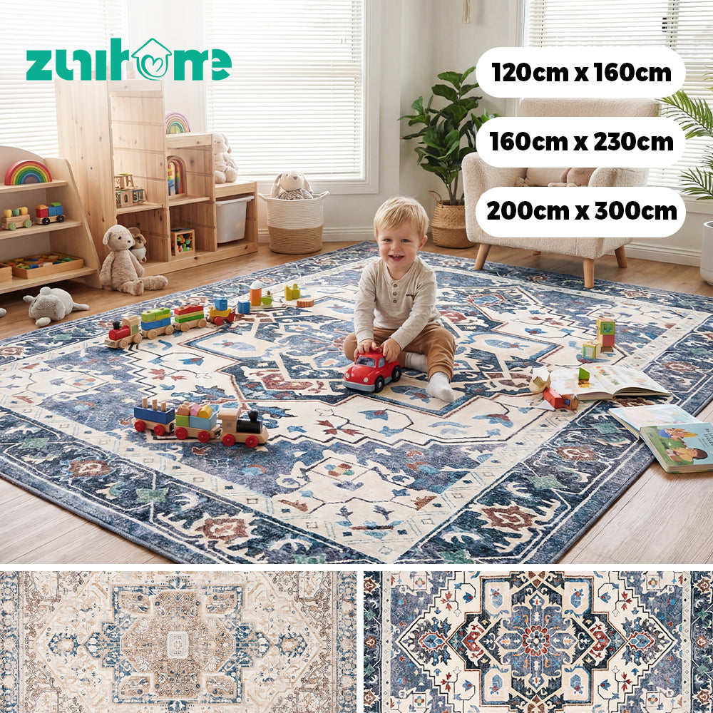 ZUNI Baby Floor Mat Washable Short Pile Play Mat Bedroom - Sunyee