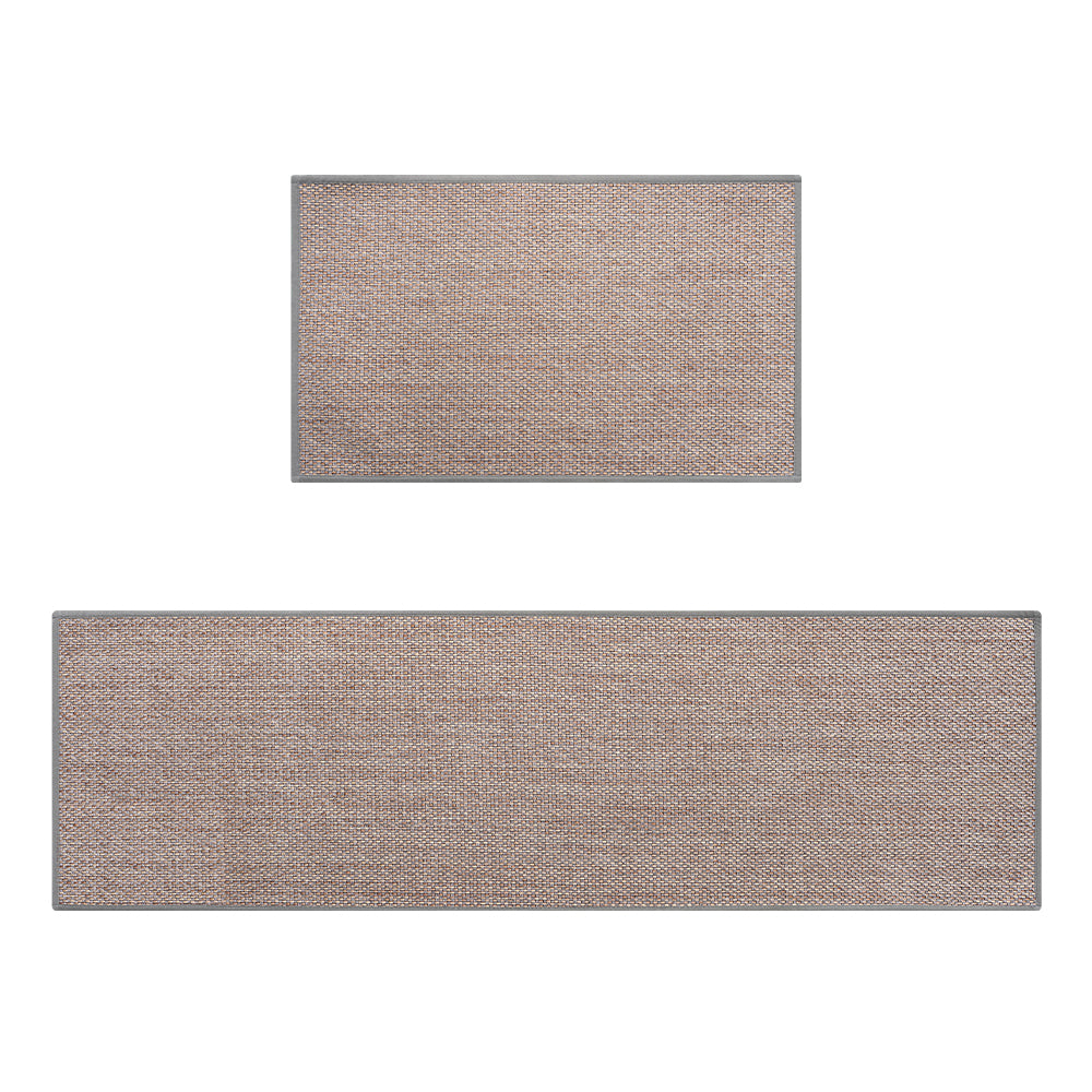 ZUNI 2PCS Kitchen Rugs Mats Non Slip Anti Fatigue for Kitchen Floor Home - Sunyee