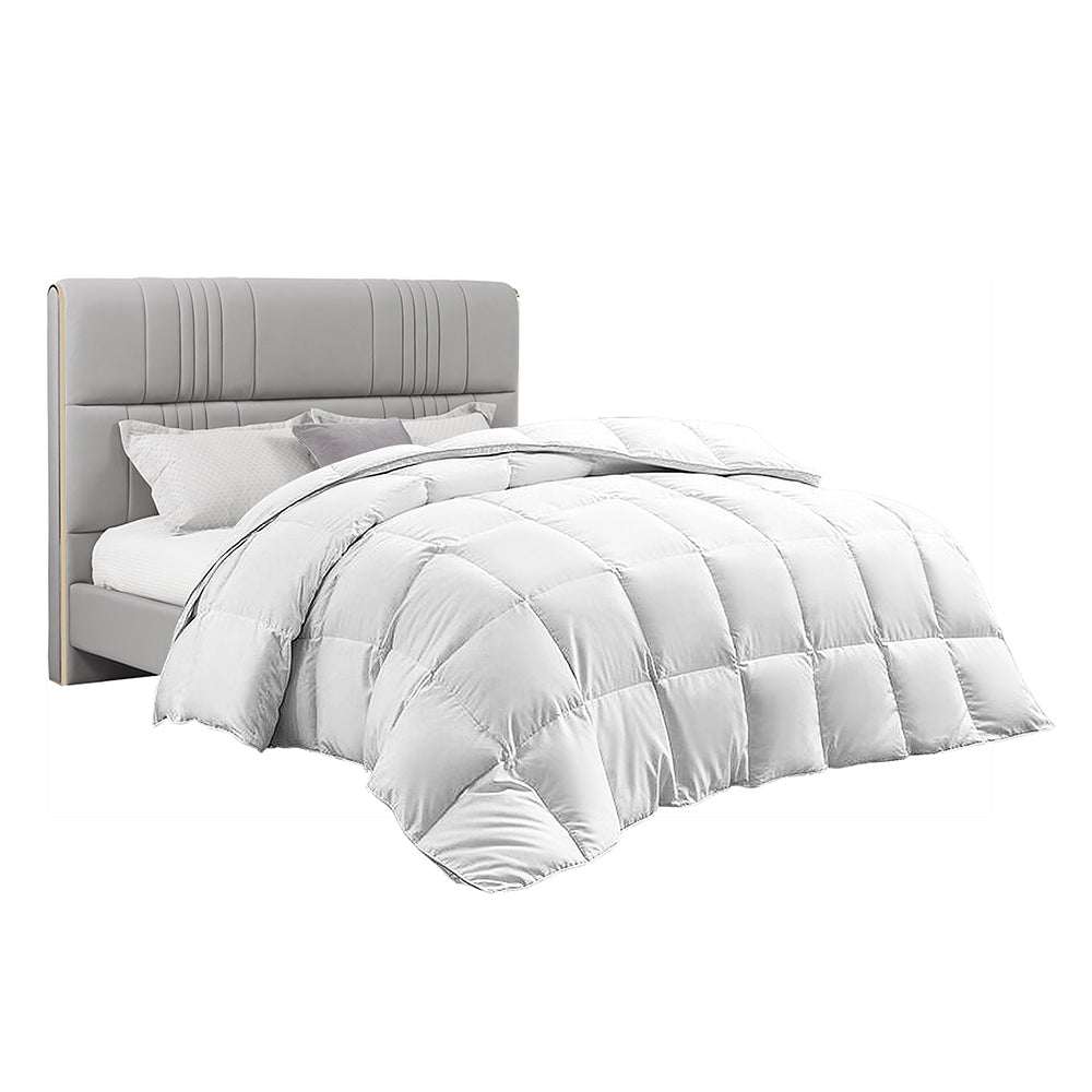 ZUNI Goose Down Duvet Quilt 700GSM Duvet Doona Winter Summer Quilt King Single - Sunyee