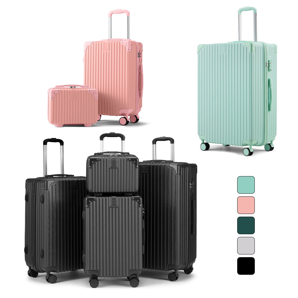 ZUNI 1/2/3PCS Luggage Suitcase Trolley Set Travel TSA Lock Storage Hard Case - Sunyee