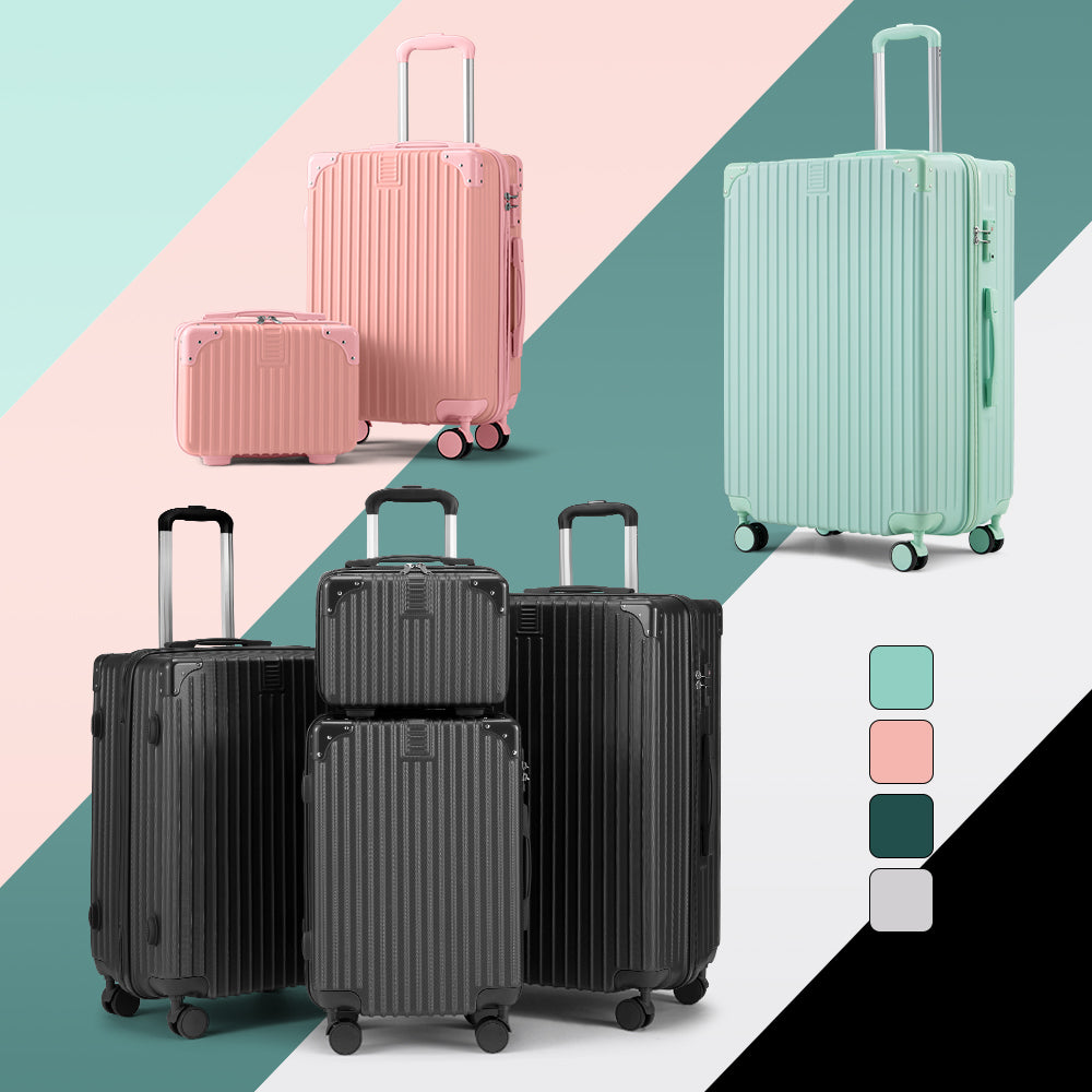 ZUNI 1/2/3PCS Luggage Suitcase Trolley Set Travel TSA Lock Storage Hard Case - Sunyee