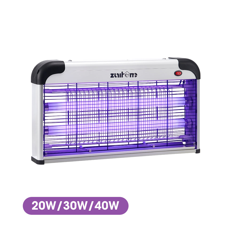 ZUNI Electric UV Mosquito Fly Insect Killer Bug Zapper Trap Light Lamp 20/30/40W - Sunyee