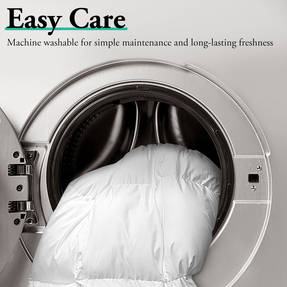 ZUNI Microfiber Quilt 420GSM Duvet Doona Winter Summer Soft Quilt - Sunyee