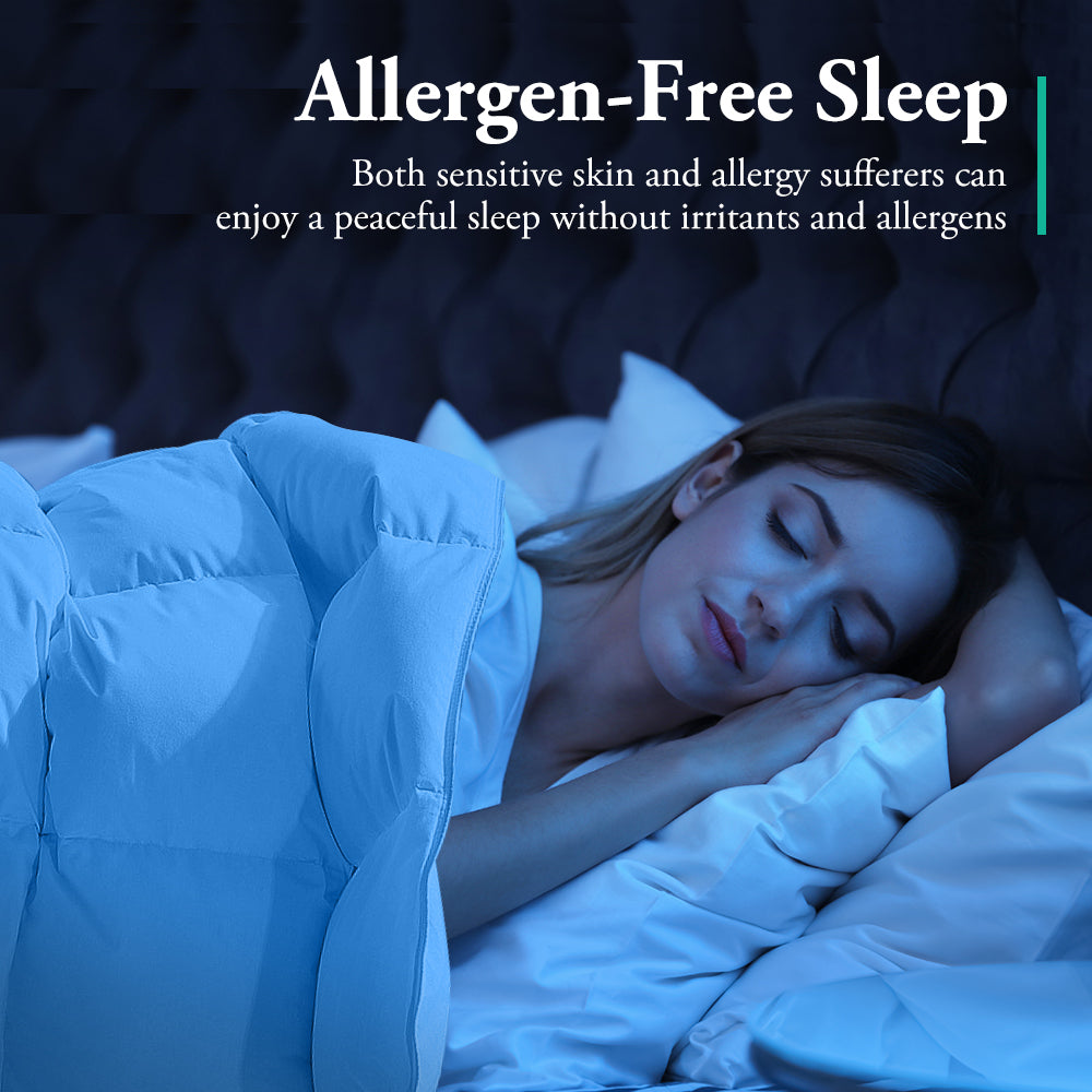 ZUNI Microfiber Quilt 420GSM Duvet Doona Winter Summer Soft Quilt Super King - Sunyee