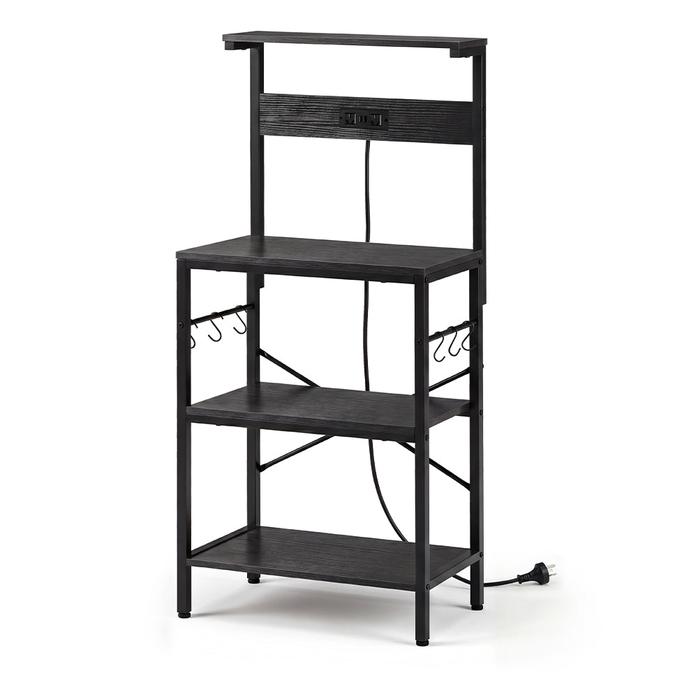ZUNI Kitchen Bakers Rack with Power Outlet