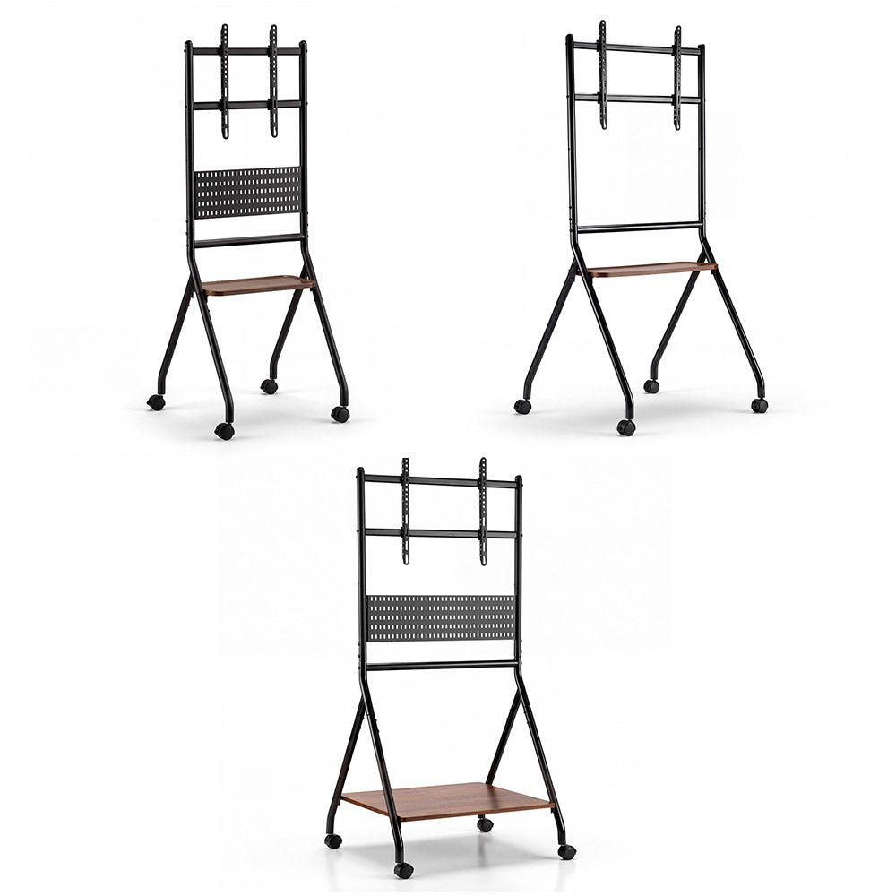 ZUNI Rolling TV Stand with Storage for Bedroom Office Living Room - Sunyee