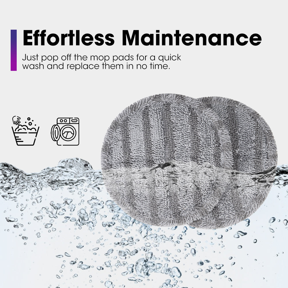 ZUNI 6 Pads Electric Mop Head for Dyson V7 V8 V10 V11 V15 Vacuum Cleaners - Sunyee