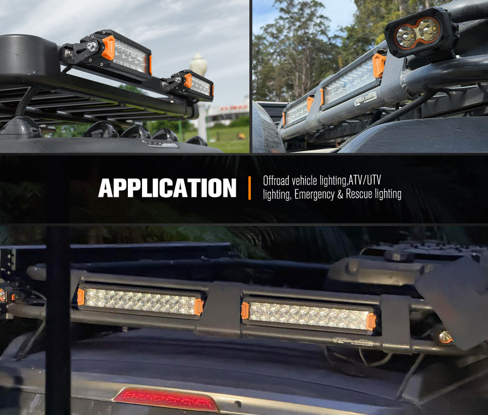 Lightfox Rigel Series 12inch LED Light Bar 1 Lux @ 338M IP68 5,431 Lumens - Sunyee