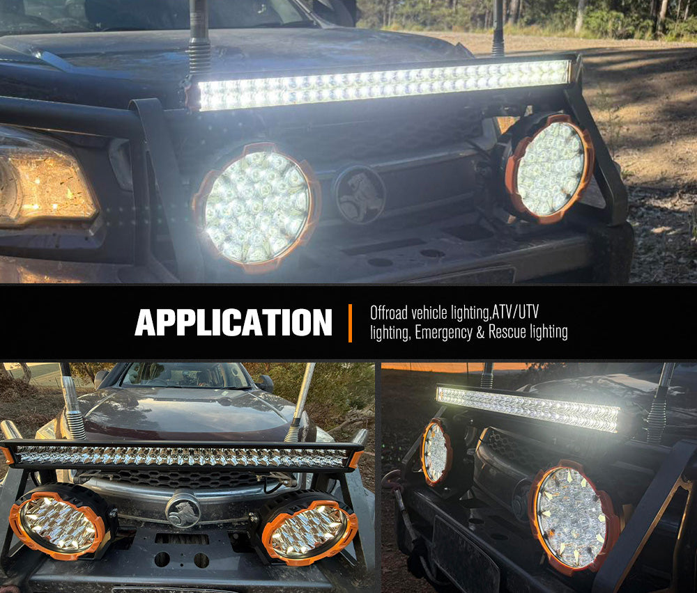 Lightfox Rigel Series 30inch LED Light Bar 1 Lux @ 479M IP68 14,300 Lumens - Sunyee