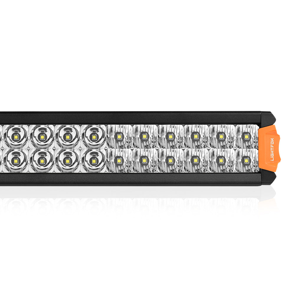 Lightfox 12" 20" 30" 40" Osram LED Light Bar Dual Rows Combo Beam Driving Lamp - Sunyee