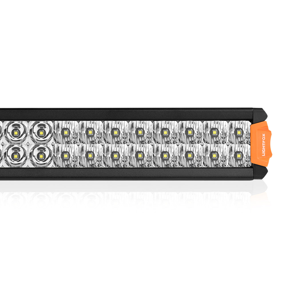 Lightfox 12" 20" 30" 40" Osram LED Light Bar Dual Rows Combo Beam Driving Lamp - Sunyee
