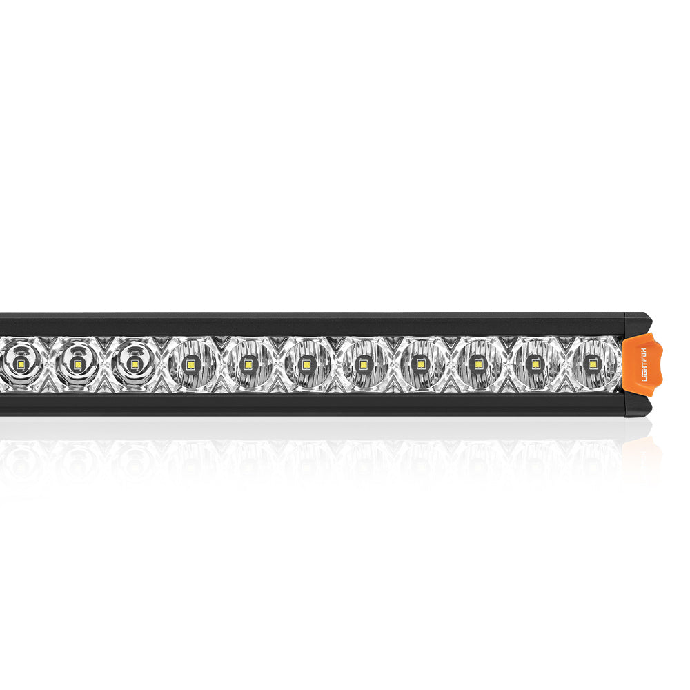 Lightfox 8" 14" 20" 28" 40" Osram LED Light Bar Single Row Flood Beam Offroad - Sunyee