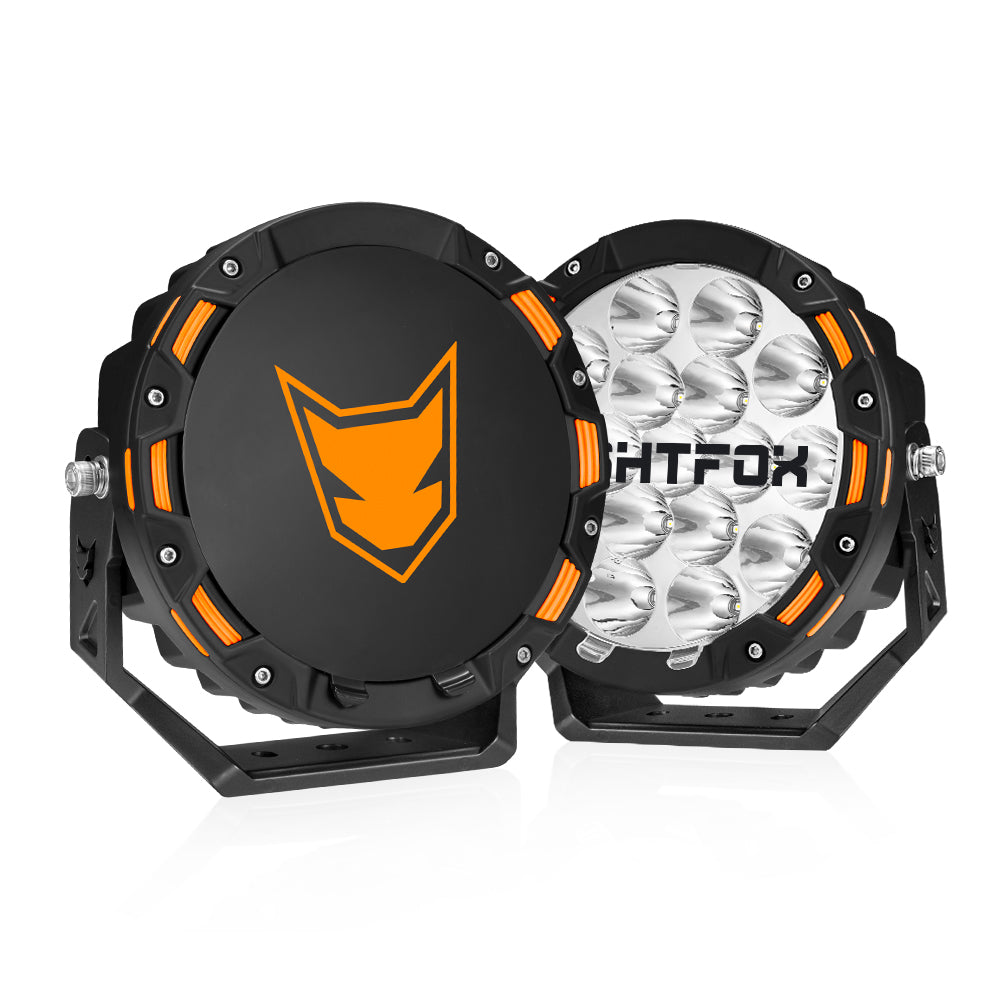 Lightfox 7" LED Driving Light 1Lux@1,032M IP68 13,226 lumen - Sunyee