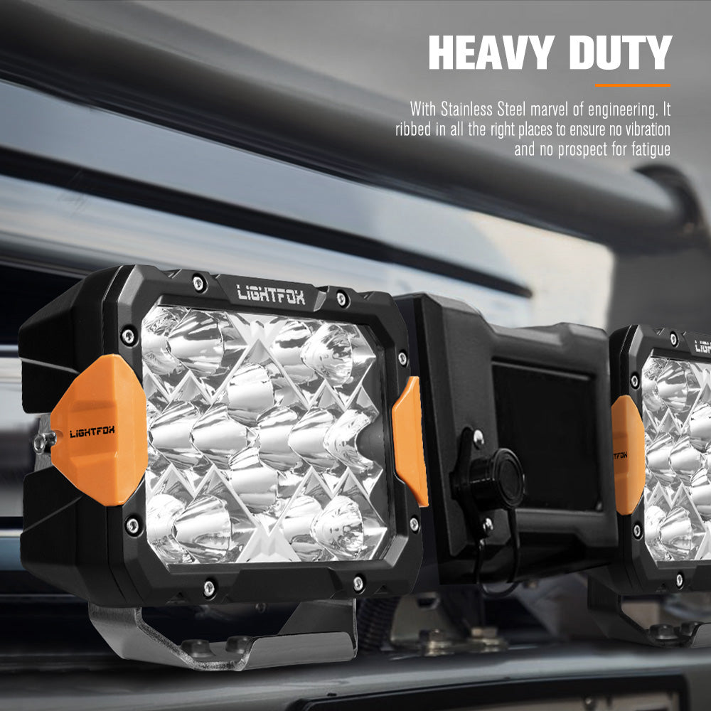 Lightfox Pegasus 9inch LED Driving Light 1Lux@820M IP68 13,560 lumen - Sunyee