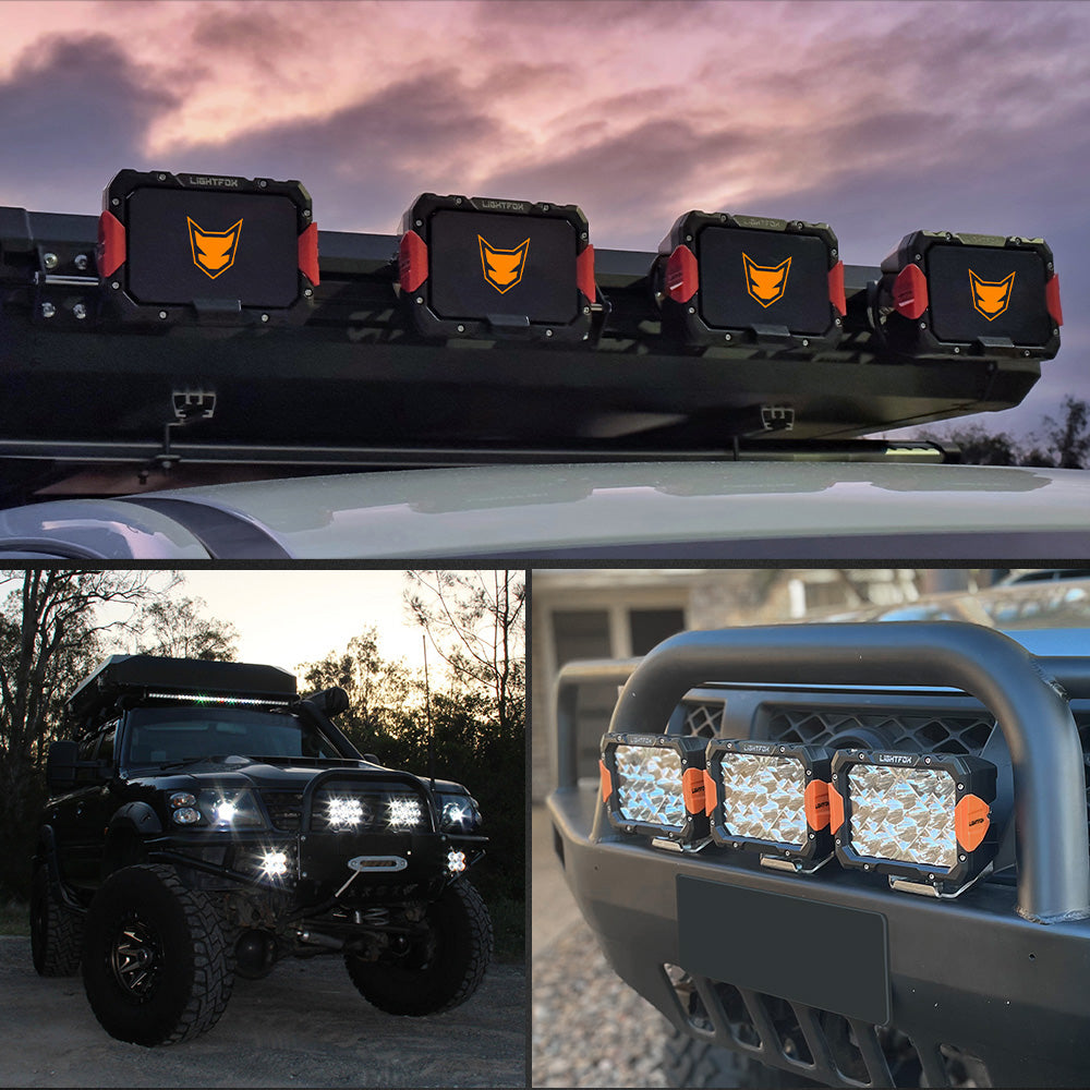 Lightfox Pegasus 9inch LED Driving Light 1Lux@820M IP68 13,560 lumen - Sunyee
