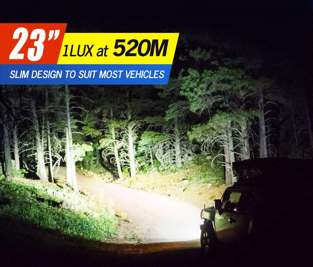 Lightfox 23inch Led Light Bar 1 Lux @ 520M IP68 9,980 Lumens - Sunyee